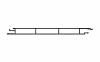 Aluminium anode profile 38314 l=2800mm – CZ001468