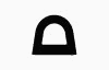 Gasket d 12x14mm black l=1m – CZ001712