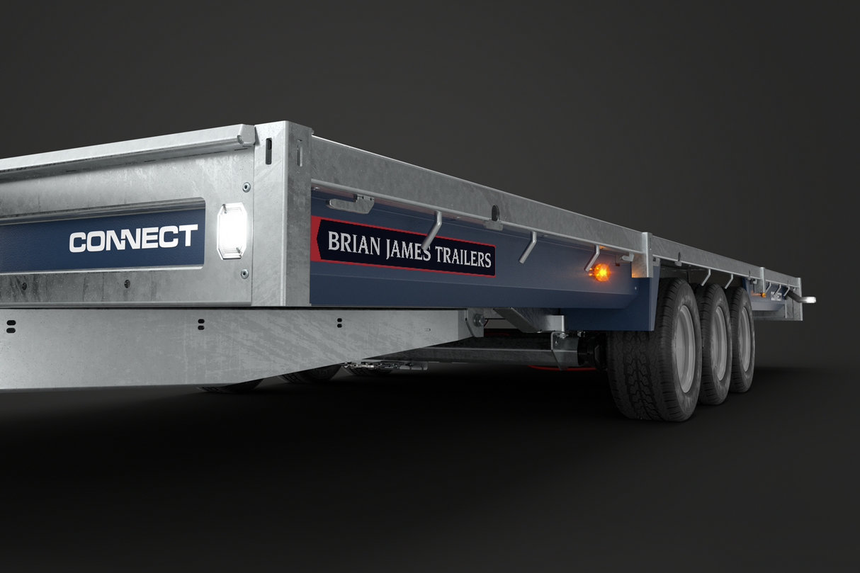 Brian James Connect Flatbed Trailer – 5.5m x 2.29m | 3.5T | Triple Axle | 10” Wheels 476-5522-35-3-10