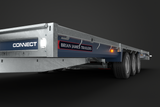 Brian James Connect Flatbed Trailer – 5.5m x 2.29m | 3.5T | Triple Axle | 10” Wheels 476-5522-35-3-10