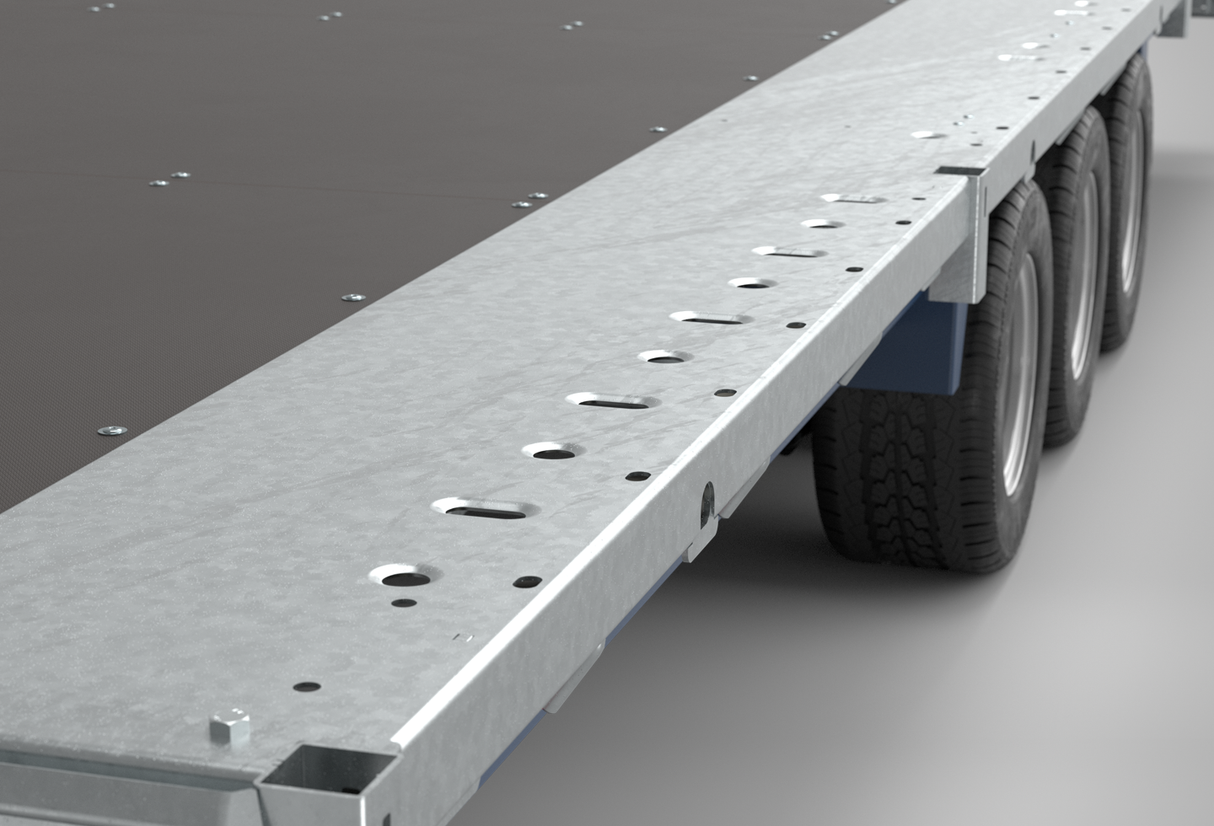 Brian James Connect Flatbed Trailer – 5.5m x 2.29m | 3.5T | Triple Axle | 10” Wheels 476-5522-35-3-10