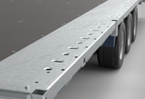 Brian James Connect Flatbed Trailer – 5.5m x 2.29m | 3.5T | Triple Axle | 10” Wheels 476-5522-35-3-10