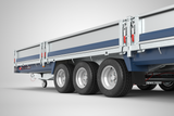 Brian James Connect Flatbed Trailer – 5.5m x 2.29m | 3.5T | Triple Axle | 10” Wheels 476-5522-35-3-10