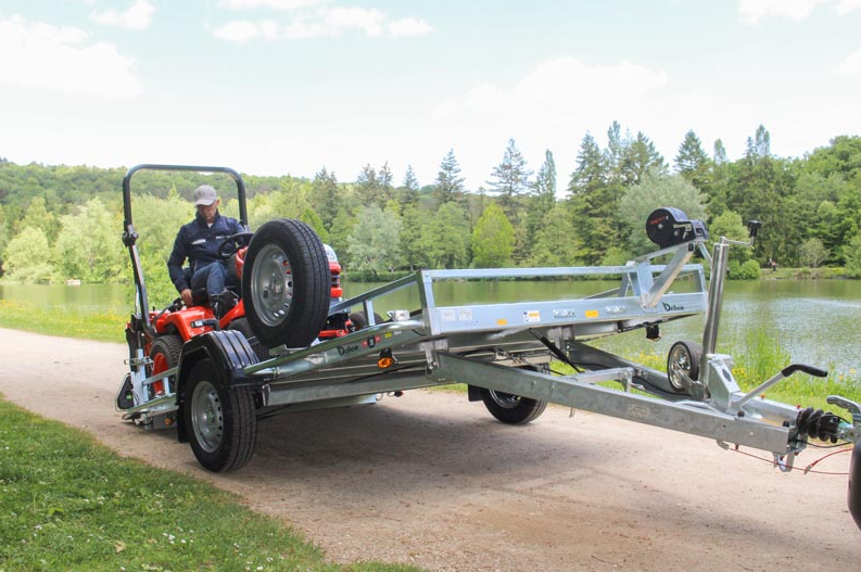 Debon Roadster Garden Tipper Trailer MGW up to 1300KG Braked/Unbraked