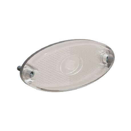 Genuine Brian James Lamp-Aspock, Front Marker - White, Flatpoint II, Oval, LED, 1.0m – manufacturer catalogue image