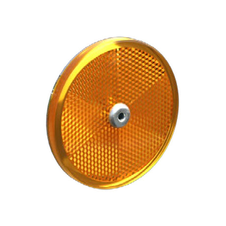 Genuine Brian James Reflector-Aspoeck, Amber, Disc (Screw) – manufacturer catalogue image