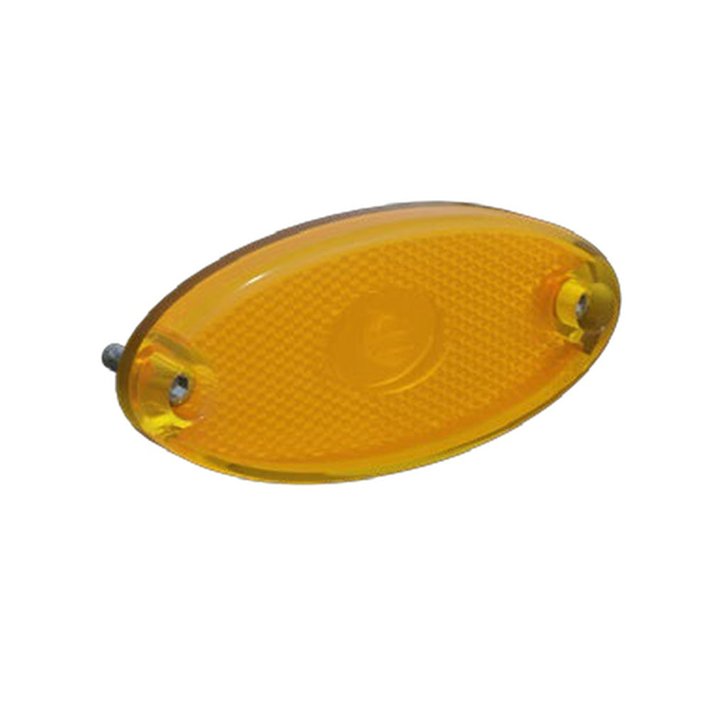 Genuine Brian James Lamp-Aspoeck - Side Marker, LED, Flatpoint II, Amber, 12v / 24v, Surface Mnt- No Gasket, 1.0m cable – manufacturer catalogue image