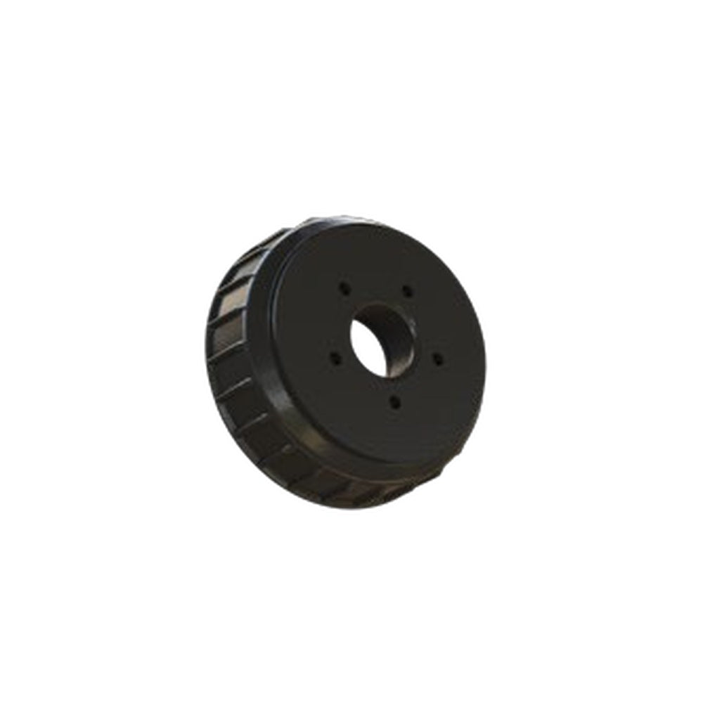 Genuine Brian James Hub / Drum Assembly, AL-KO, 2361 brake, M12 bolts x 5 x 112 PCD, 80 mm bearing – manufacturer catalogue image