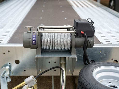 9500 lbs 12v Electric Winch Steel Wire