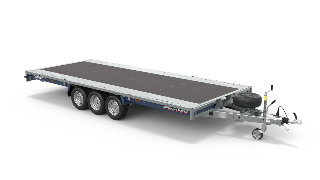 Brian James Connect Flatbed Trailer – 5.5m x 2.29m | 3.5T | Triple Axle | 10” Wheels 476-5522-35-3-10