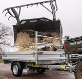 Debon PWO.1 Lux Heavy-Duty Tipper Trailer 3.83m x 1.67 m 1300kg MGW