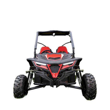 Red colour reference image shows the Stingray 210, not the Tornado 175.